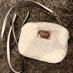 White Michael Kors Satchel